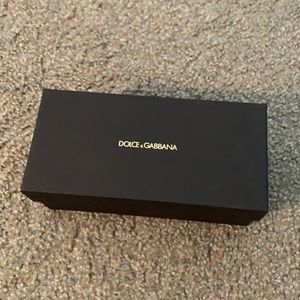 Dolce & Gabbana black sunglass box